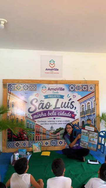 Registro de uma vivência escolar da AmaVille